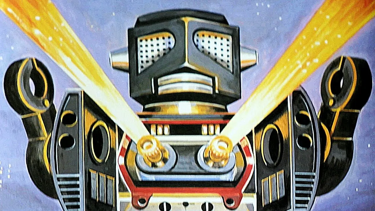 Backdrop artwork for Escape from the Planet of the Robot Monsters