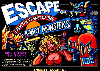 Escape from the Planet of the Robot Monsters screenshot
