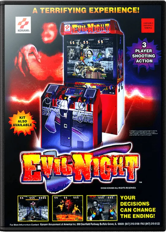 Evil Night box art