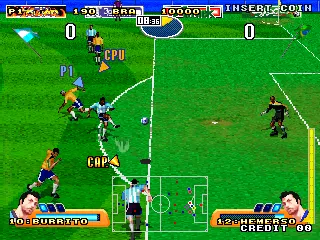 Backdrop artwork for Evolution Soccer