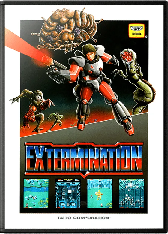 Extermination box art