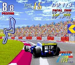 Backdrop artwork for F-1 Grand Prix Star II