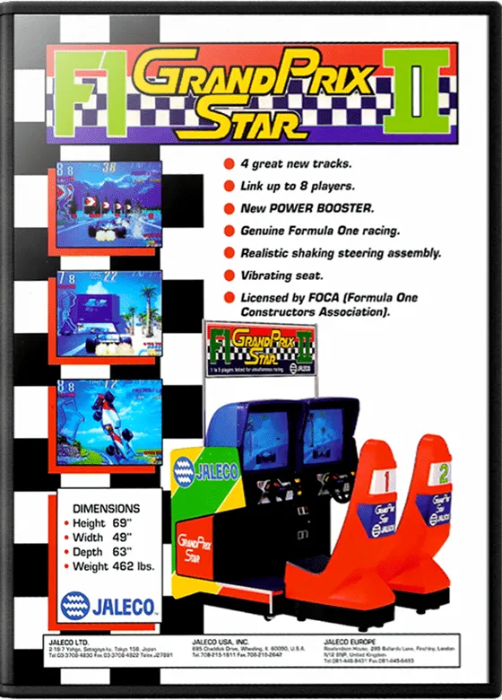 F-1 Grand Prix Star II box art