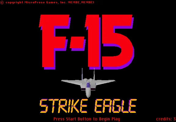 F-15 Strike Eagle screenshot