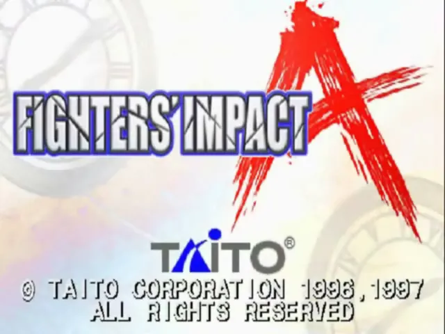 Fighters' Impact A screenshot
