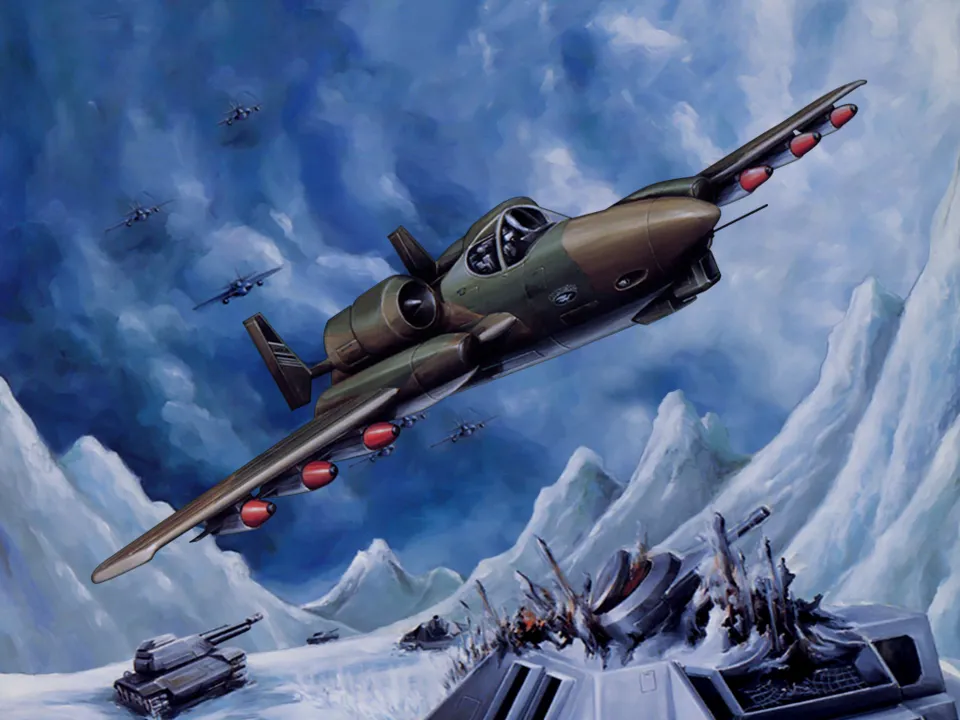 Backdrop artwork for Fighting Hawk
