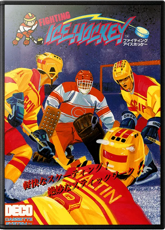 Fighting Ice Hockey box art