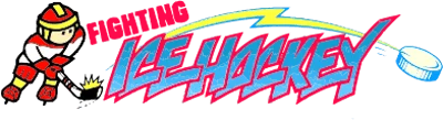 Fighting Ice Hockey logo