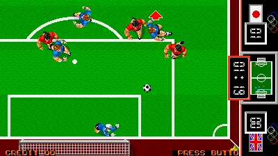 Backdrop artwork for Fighting Soccer