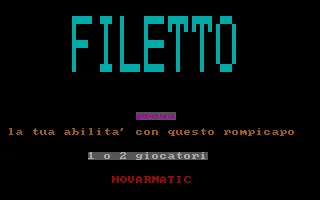 Filetto screenshot