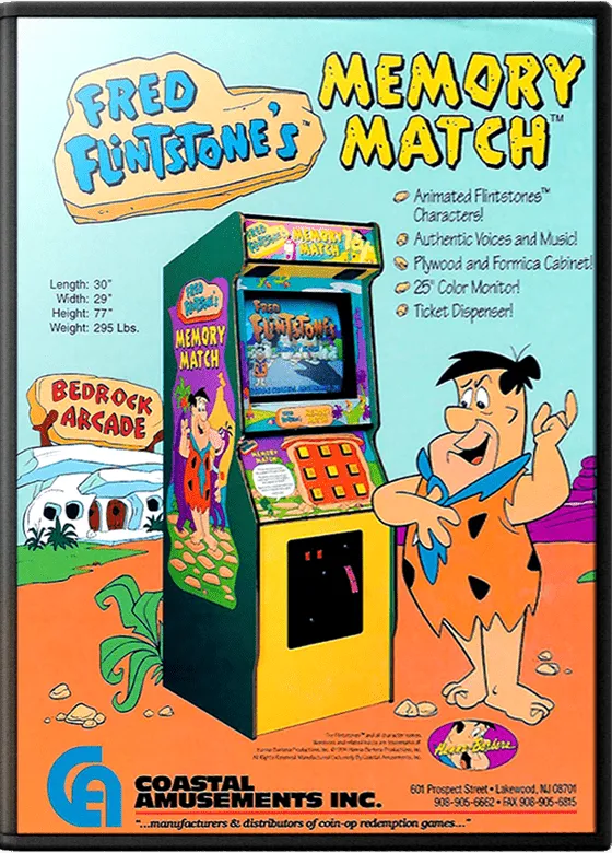 Fred Flintstone's Memory Match box art