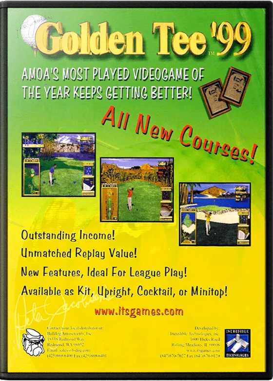 Golden Tee '99 box art