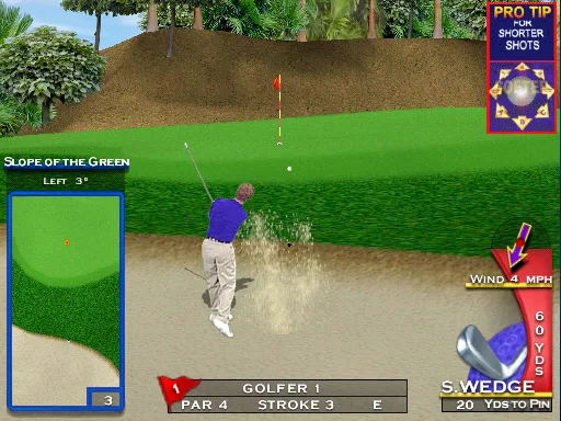 Backdrop artwork for Golden Tee Fore! 2002