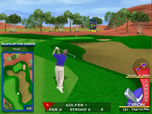 Backdrop artwork for Golden Tee Fore! 2005 Extra