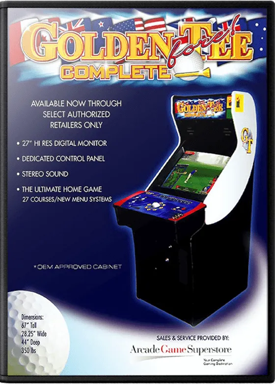 Golden Tee Fore! 2006 Complete box art