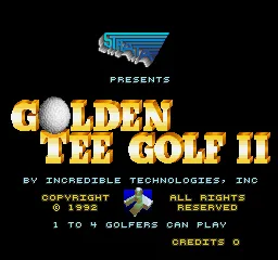 Golden Tee Golf II screenshot