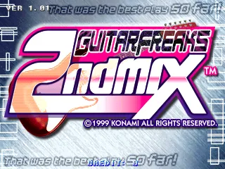 Guitar Freaks 2nd Mix Ver 1.01 screenshot