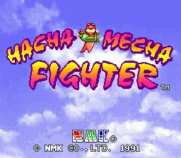 Backdrop artwork for Hacha Mecha Fighter