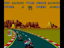 Backdrop artwork for Hang-On Jr.