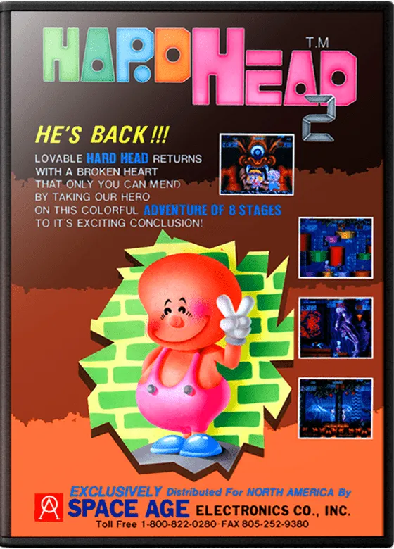 Hard Head 2 box art
