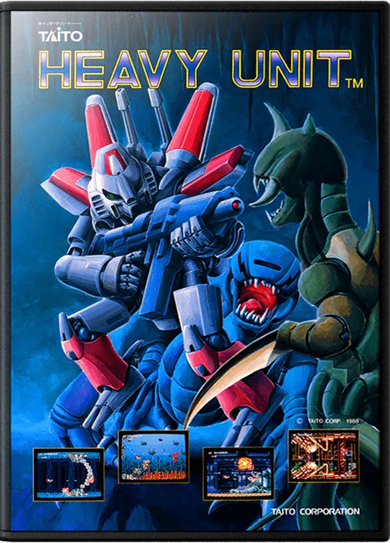 Heavy Unit -U.S.A. Version- box art