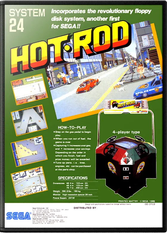 Hot Rod box art