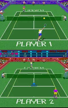 Backdrop artwork for Hot Shots Tennis