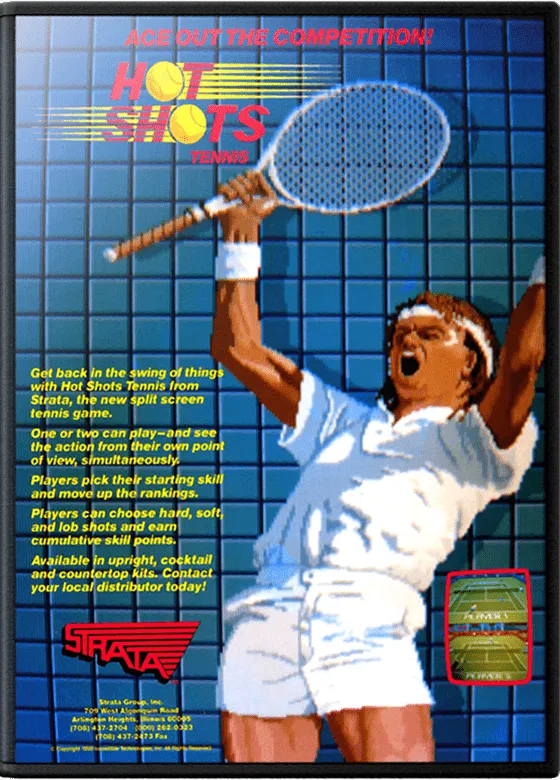 Hot Shots Tennis box art