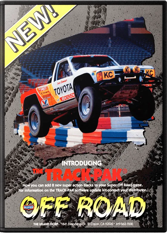 Ironman Ivan Stewart's Super Off-Road box art