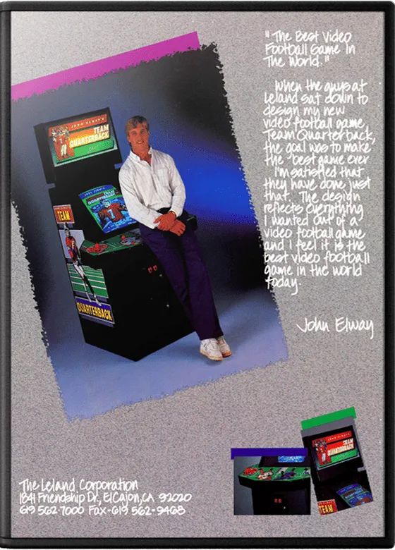 John Elway's Team Quarterback box art