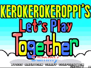 Kero Kero Keroppi's Let's Play Together screenshot