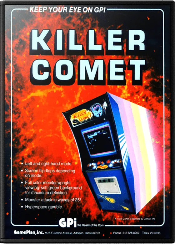 Killer Comet box art