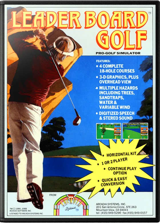 Leader Board Golf box art