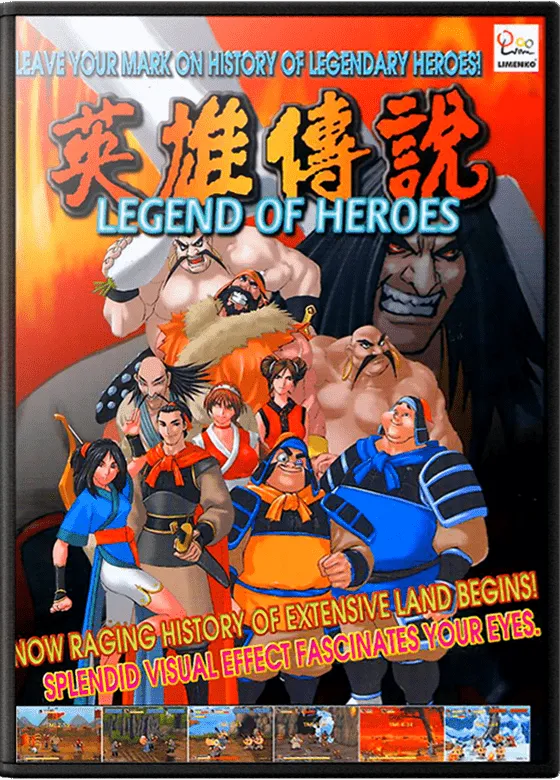 Legend of Heroes box art