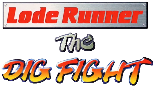 Lode Runner: The Dig Fight logo