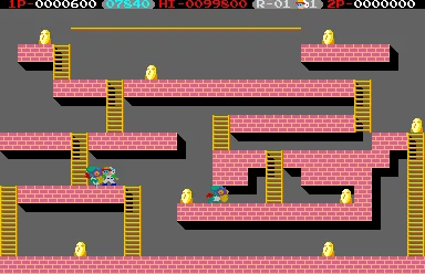 Backdrop artwork for Lode Runner III: The Golden Labyrinth