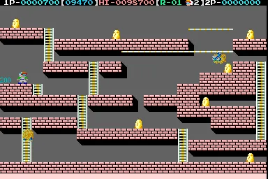 Backdrop artwork for Lode Runner IV: Teikoku Karano Dasshutsu