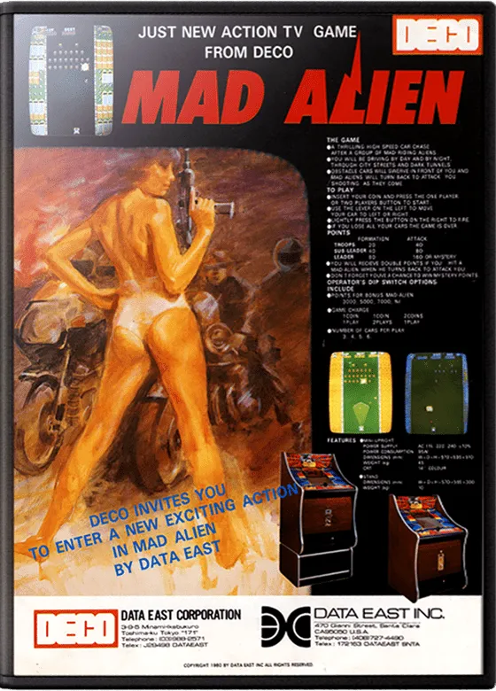 Mad Alien box art