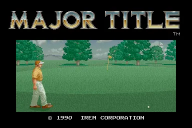 Major Title screenshot