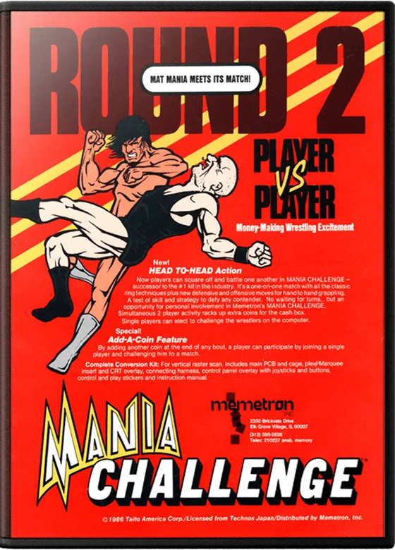Mania Challenge box art