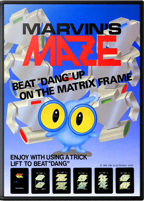 Marvin's Maze box art