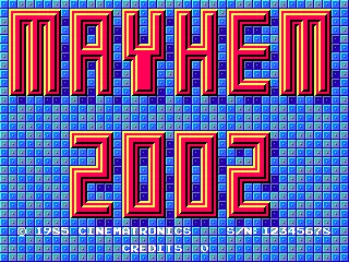 Mayhem 2002 screenshot