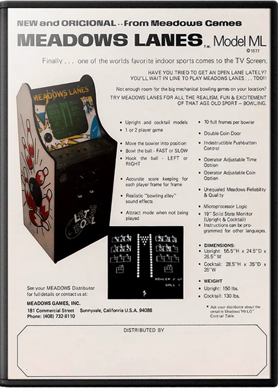 Meadows Lanes box art
