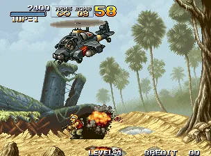 Backdrop artwork for Metal Slug: Super Vehicle-001