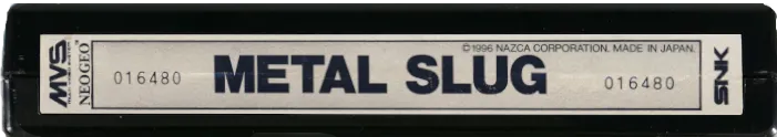 Metal Slug: Super Vehicle-001 cart