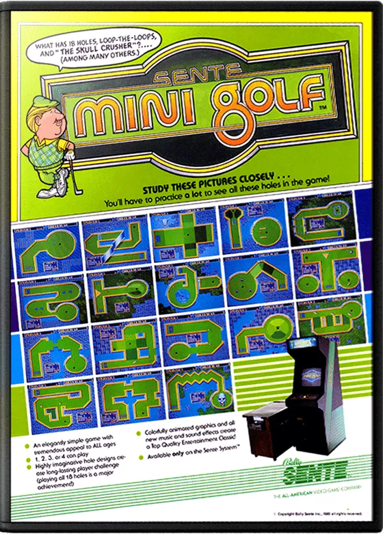 Mini Golf box art