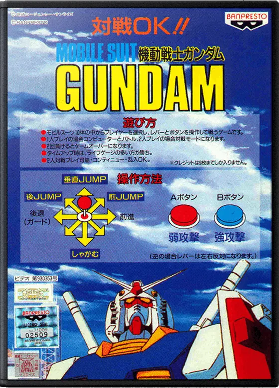 Mobile Suit Gundam box art