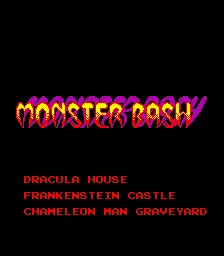 Monster Bash screenshot