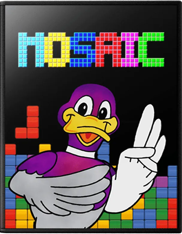 Mosaic box art