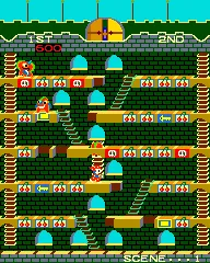 Backdrop artwork for Mr. Do's Castle